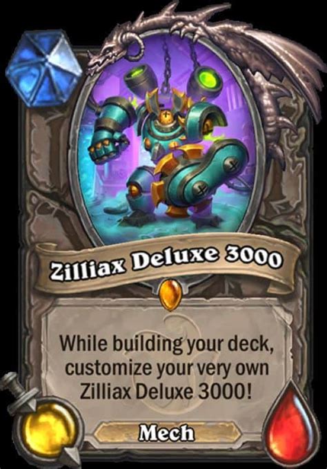 zilliax deluxe 3000|Whizbang's Workshop: Card List, Release Date, & Expansion .